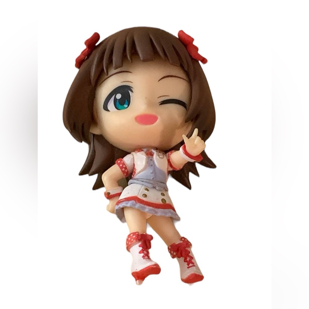 RARE Banpresto Idolmaster Amami Haruka Chibi Kyun Chara Anime G Prize Fi…